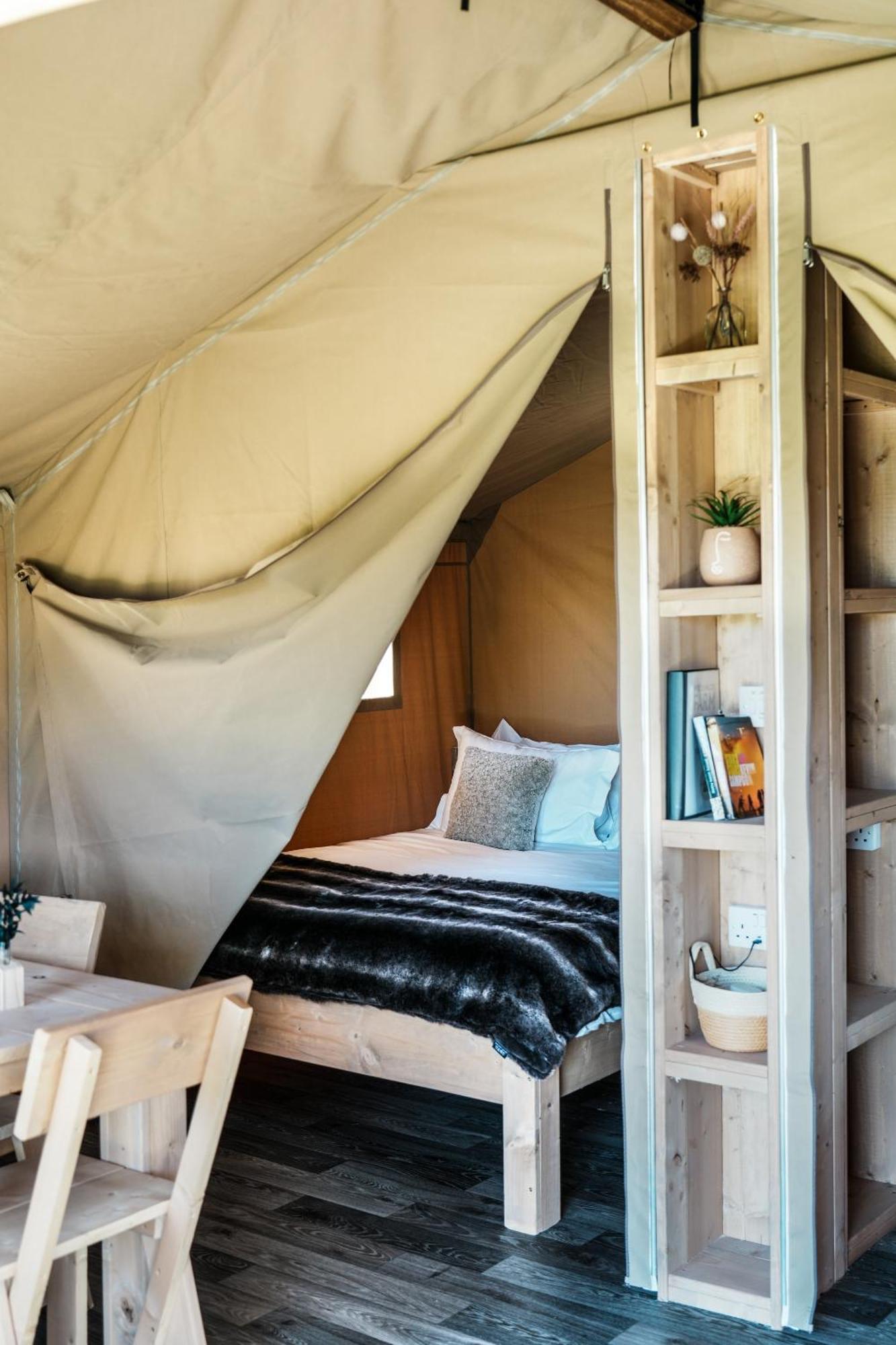 Glamping At Macdonald's Farm Luxe tent