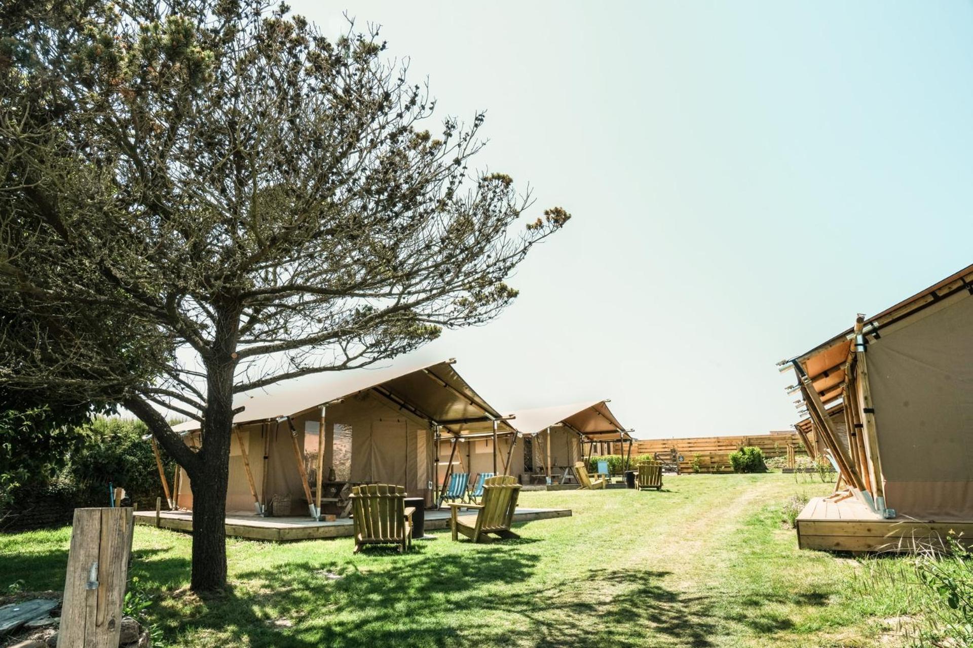 Glamping At Macdonald's Farm Luxury tent